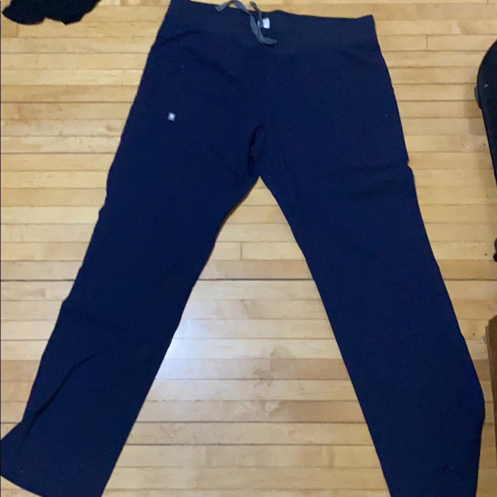 Ladies Figs Navy Blue Scrub Pants